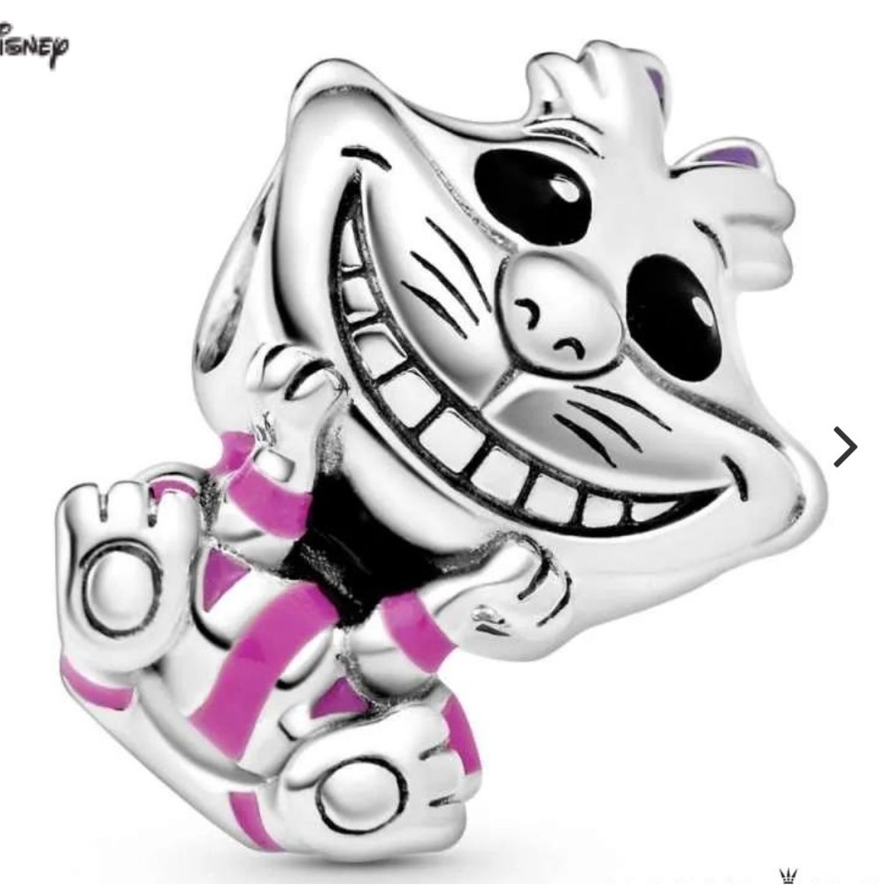 Pandora Disney Alice in Wonderland Cheshire Cat Charm